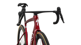 Specialized S-Works Tarmac SL9 - SRAM RED AXS - Gloss Ruby Metallic / White Silver Metallic