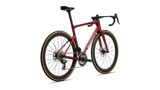 Specialized S-Works Tarmac SL9 - SRAM RED AXS - Gloss Ruby Metallic / White Silver Metallic