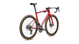 2027 Tarmac SL9 S-Level - SRAM RED AXS - Gloss Cayenne Metallic / Chrome