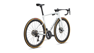 2027 Tarmac SL9 S-Level - Shimano Dura-Ace Di2 - Gloss White Silver Metallic / Tarmac Black