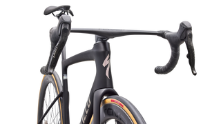 2027 Tarmac SL9 S-Level - SRAM RED AXS - Satin Carbon / Silver Dust