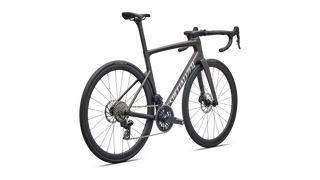2027 Tarmac SL9 Expert - SRAM Force AXS - Satin Warm Smoke Metallic / Silver Dust