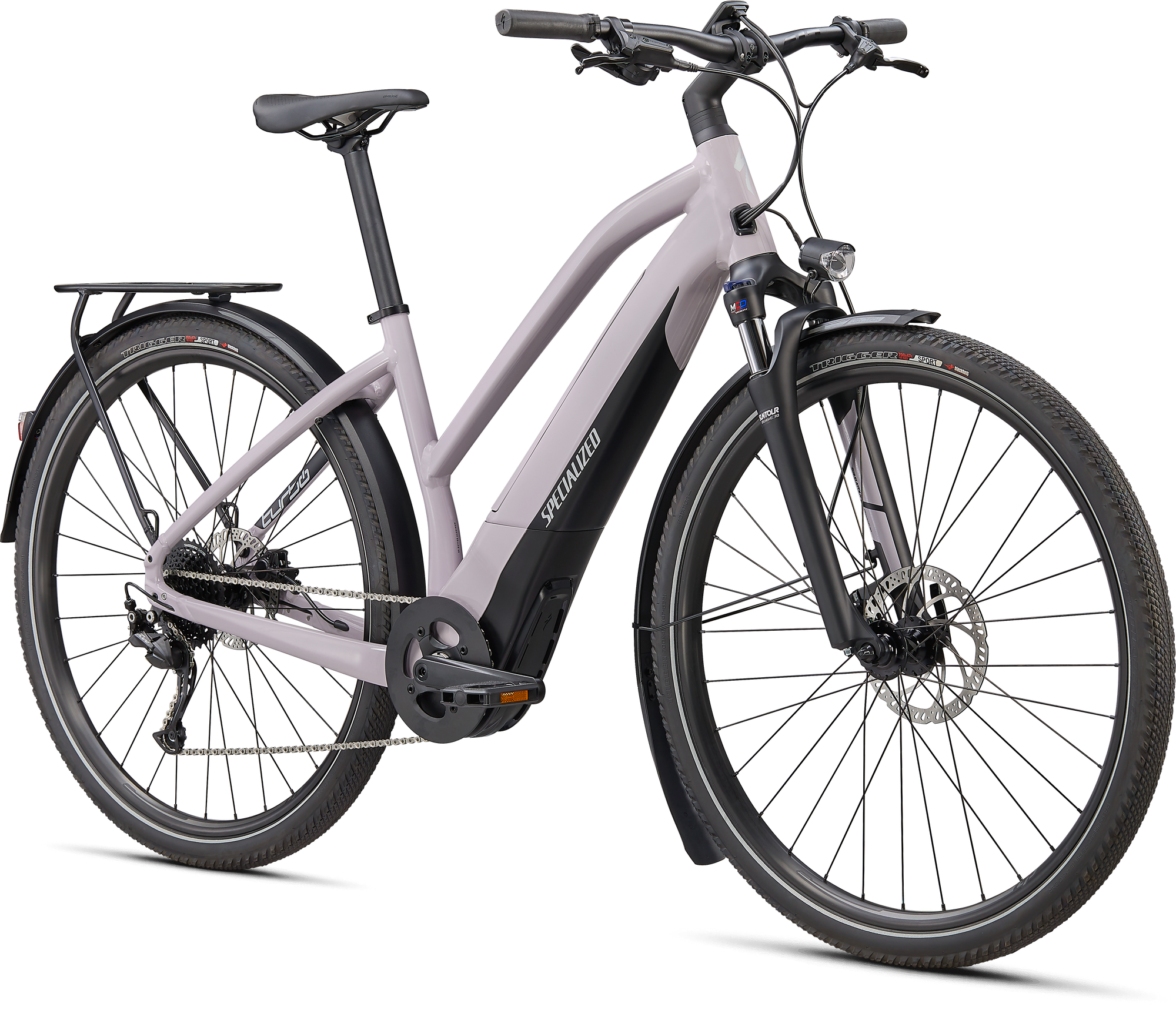 Specialized Turbo Vado 3.0 Step-Through - Clay / Black / Liquid Silver