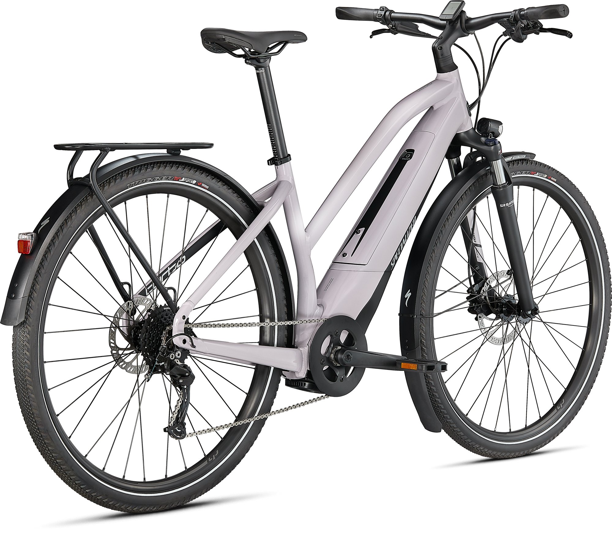 Specialized Turbo Vado 3.0 Step-Through - Clay / Black / Liquid Silver