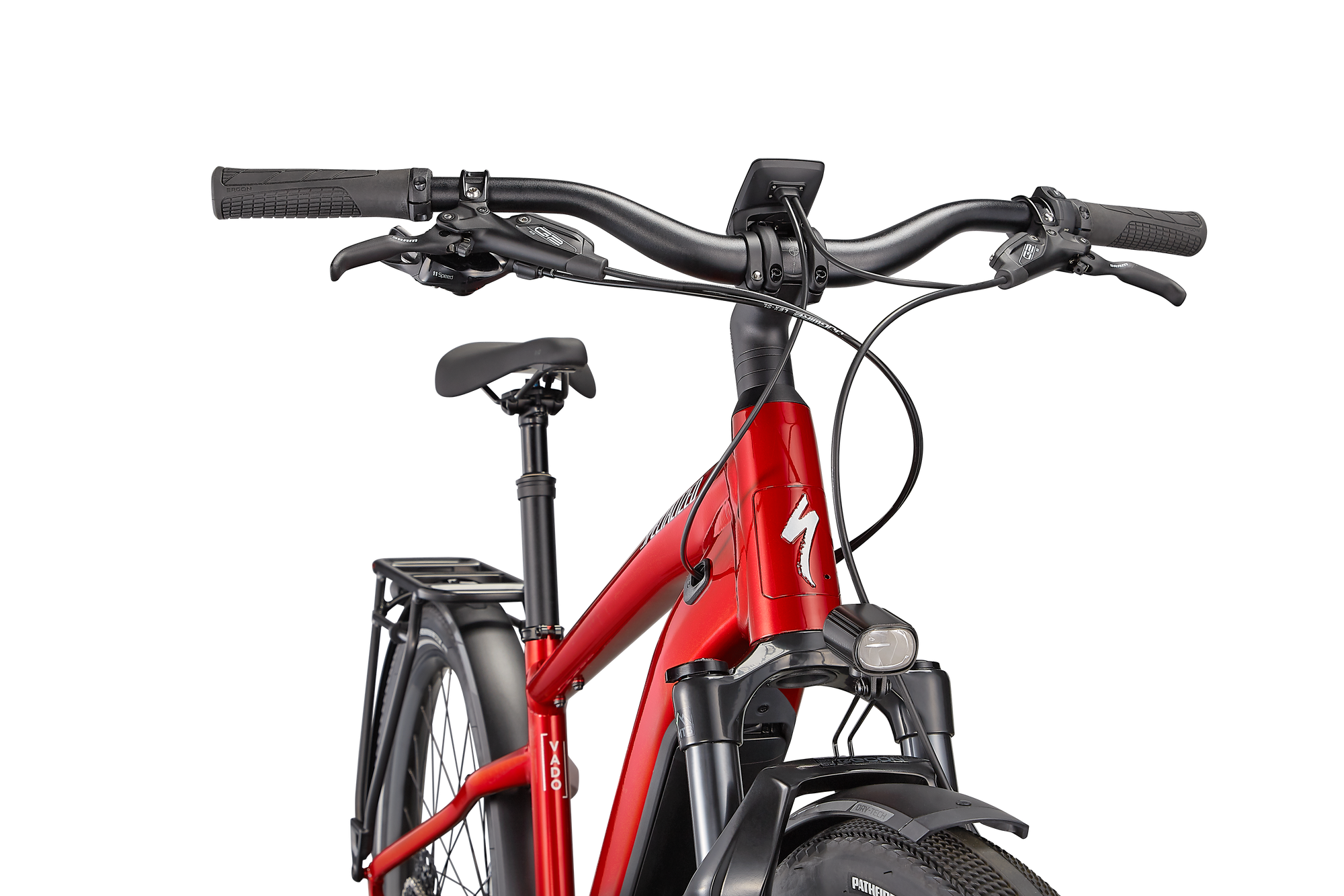 Specialized Turbo Vado 5.0 - Red Tint / Silver Reflective