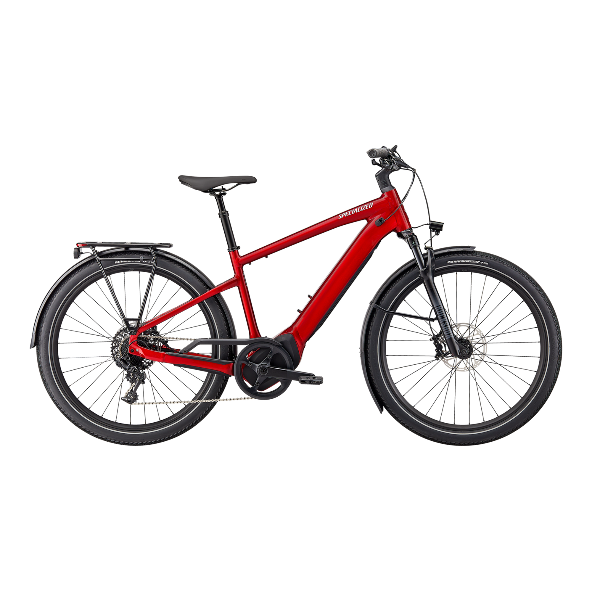 Specialized Turbo Vado 5.0 - Red Tint / Silver Reflective