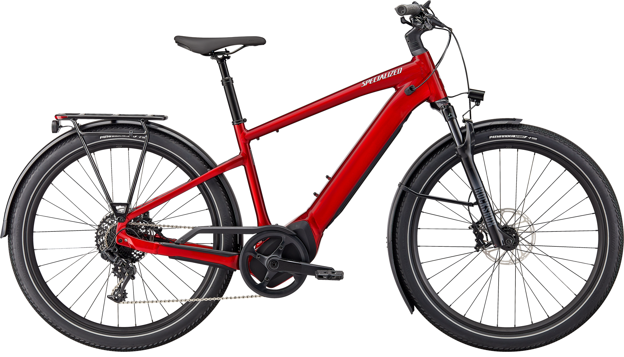 Specialized Turbo Vado 5.0 - Red Tint / Silver Reflective