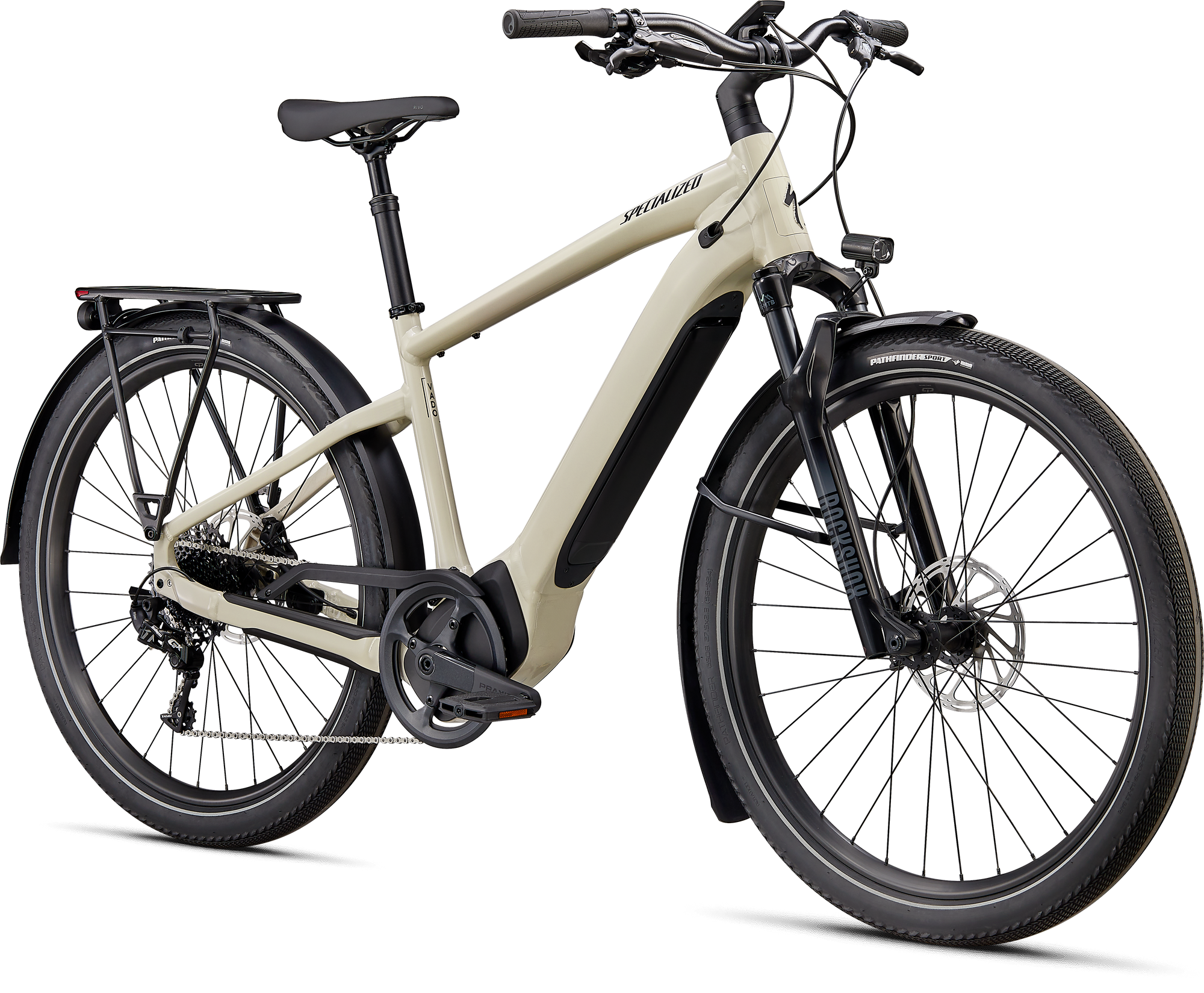 Specialized Turbo Vado 5.0 - White Mountains / Black Reflecitve