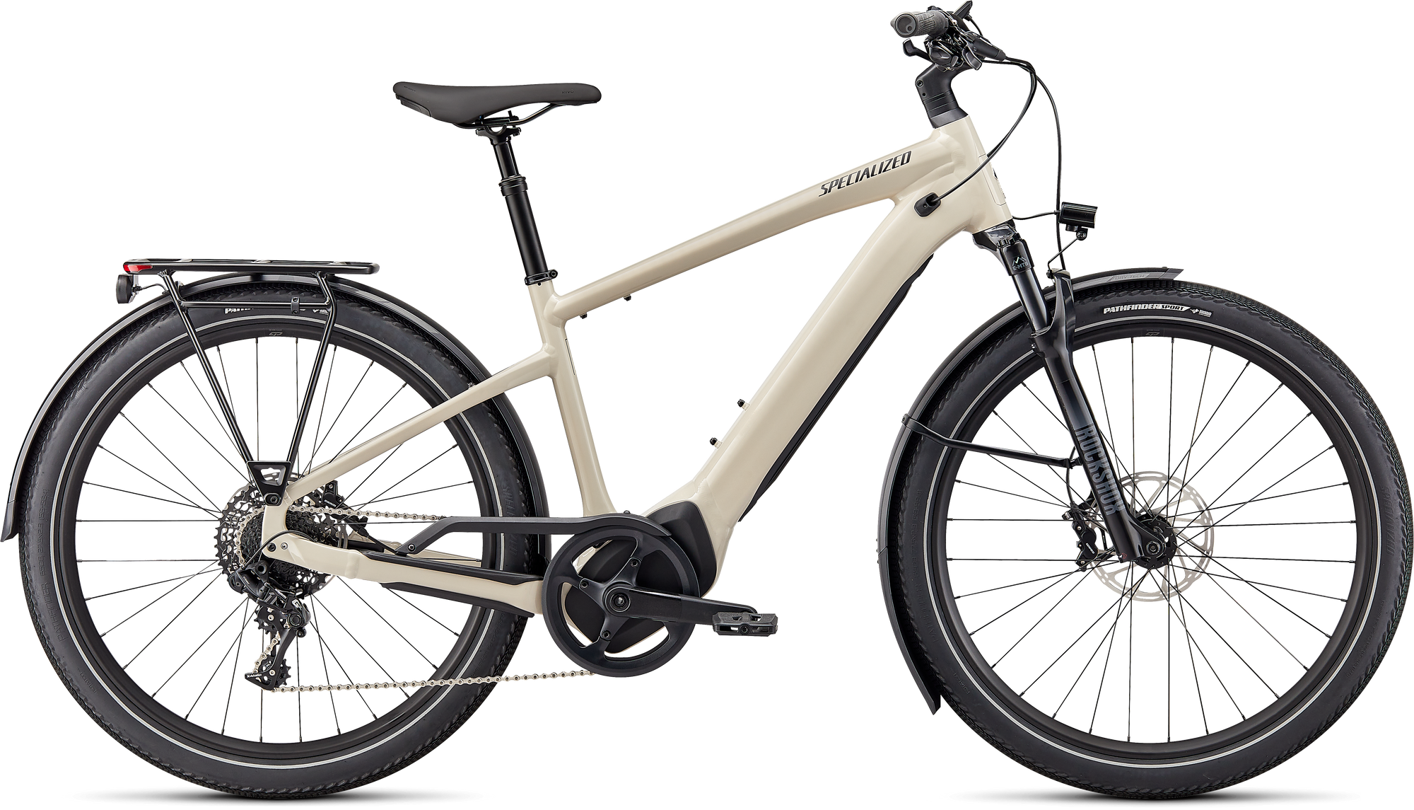 Specialized Turbo Vado 5.0 - White Mountains / Black Reflecitve
