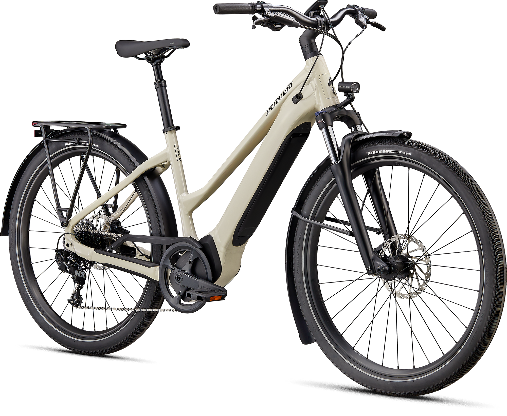 Specialized Turbo Vado 4.0 Step-Through - White Mountains / Black Reflecitve