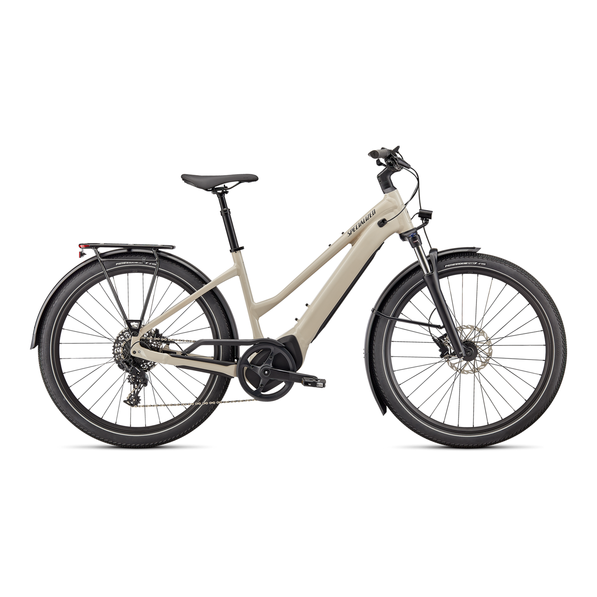 Specialized Turbo Vado 4.0 Step-Through - White Mountains / Black Reflecitve