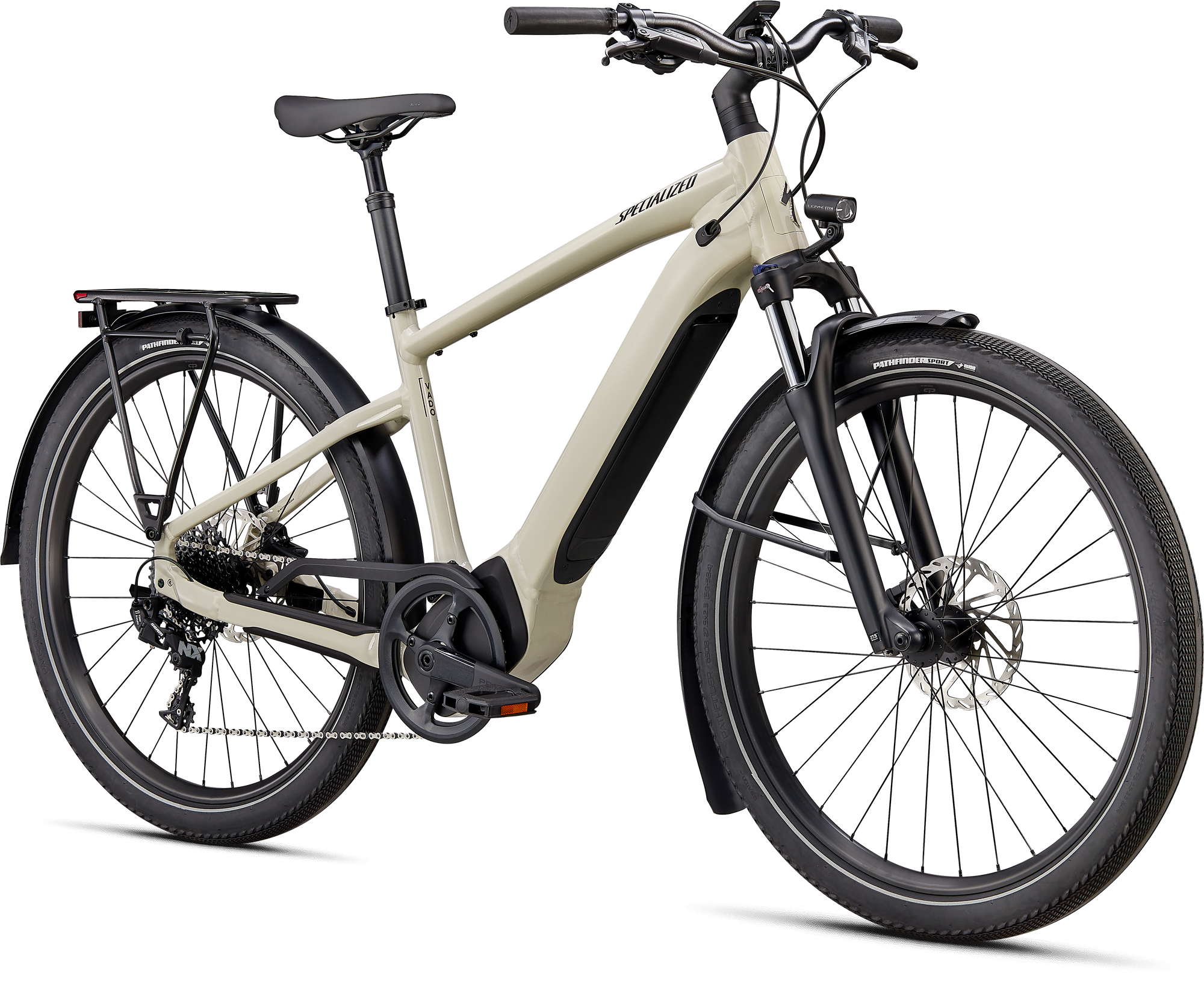Specialized Turbo Vado 4.0 - White Mountains / Black Reflecitve