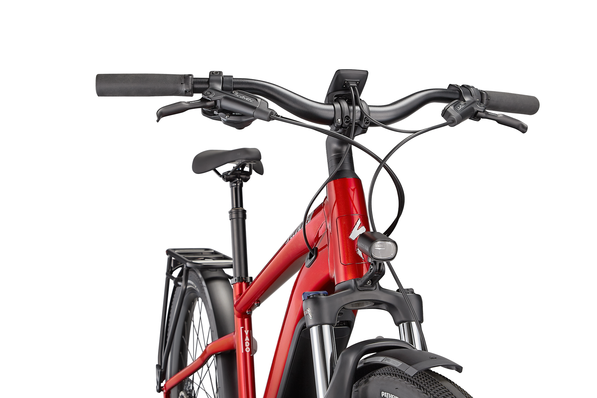 Specialized Turbo Vado 4.0 - Red Tint / Silver Reflective