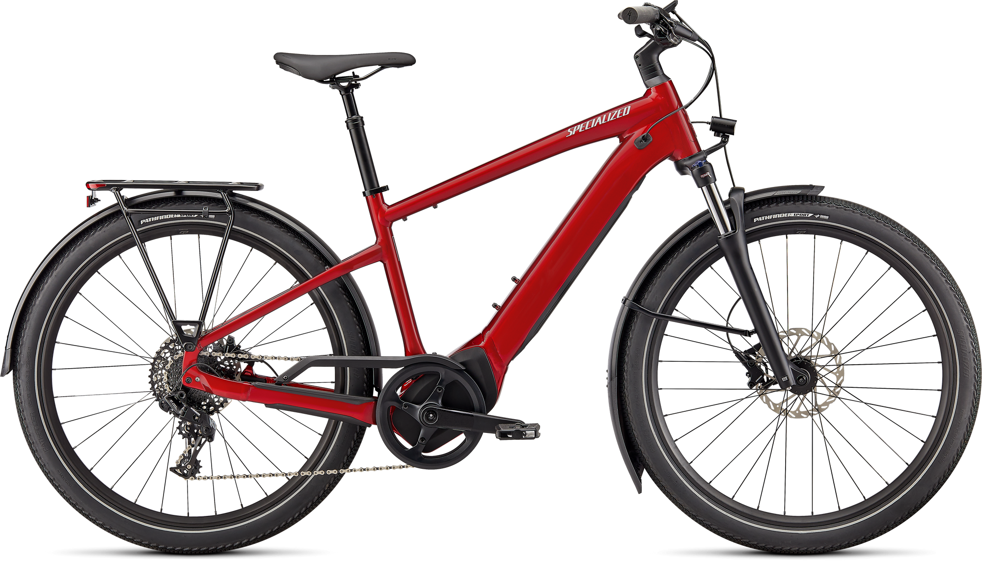 Specialized Turbo Vado 4.0 - Red Tint / Silver Reflective