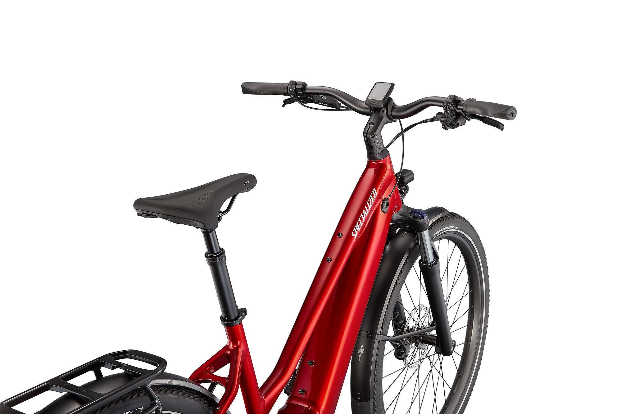 Specialized Turbo Vado 4.0 Step-Through - Red Tint / Silver Reflective