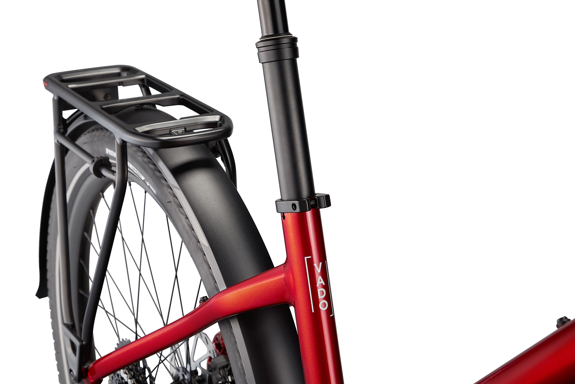 Specialized Turbo Vado 4.0 Step-Through - Red Tint / Silver Reflective
