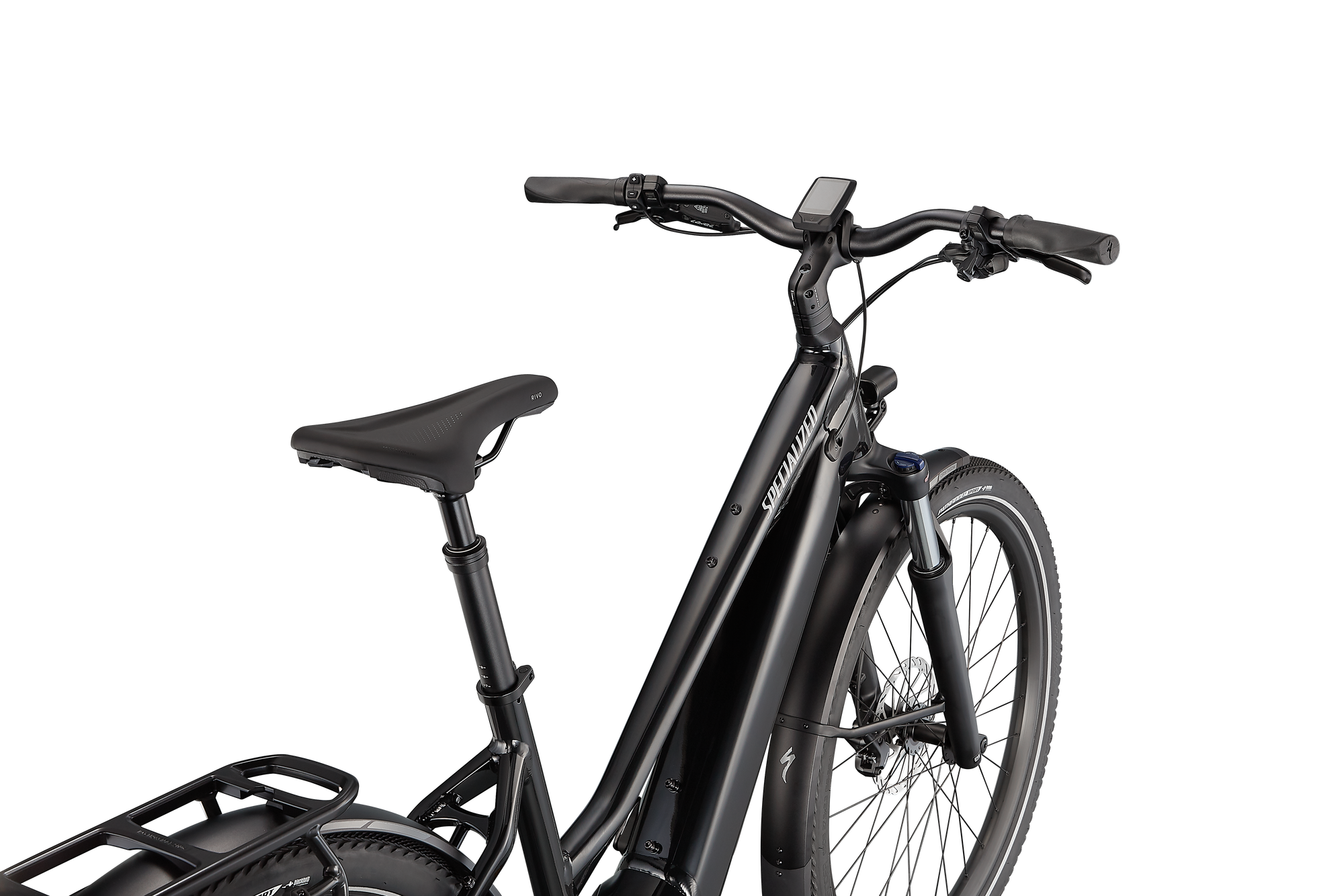 Specialized Turbo Vado 4.0 Step-Through - Cast Black / Silver Reflective