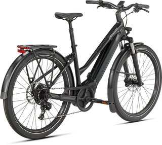 Specialized Turbo Vado 4.0 Step-Through - Cast Black / Silver Reflective