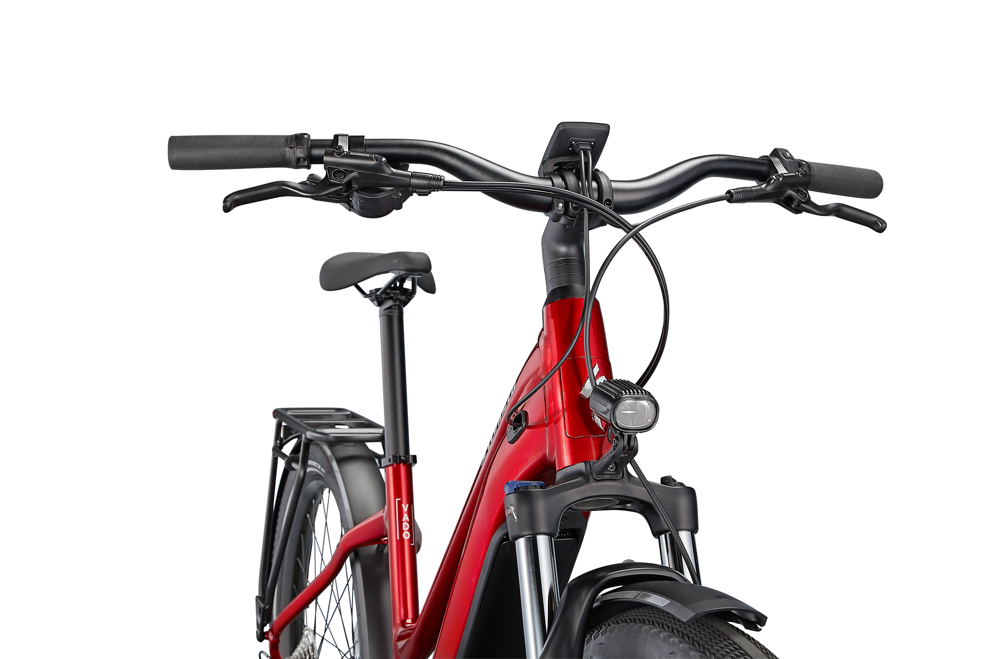 Specialized Turbo Vado 3.0 Step-Through - Red Tint / Silver Reflective