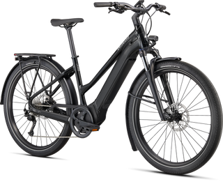 Specialized Turbo Vado 3.0 Step-Through - Cast Black / Silver Reflective