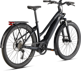 Specialized Turbo Vado 3.0 Step-Through - Cast Black / Silver Reflective