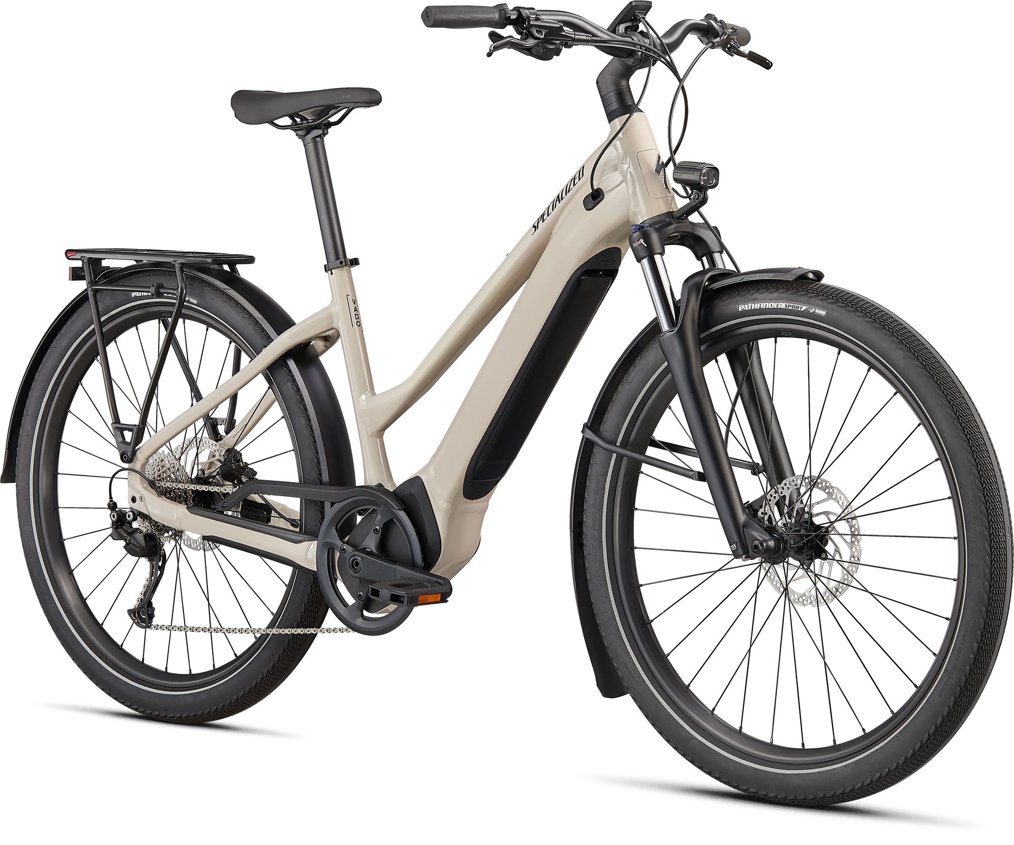 Specialized Turbo Vado 3.0 Step-Through - White Mountains / Black Reflecitve