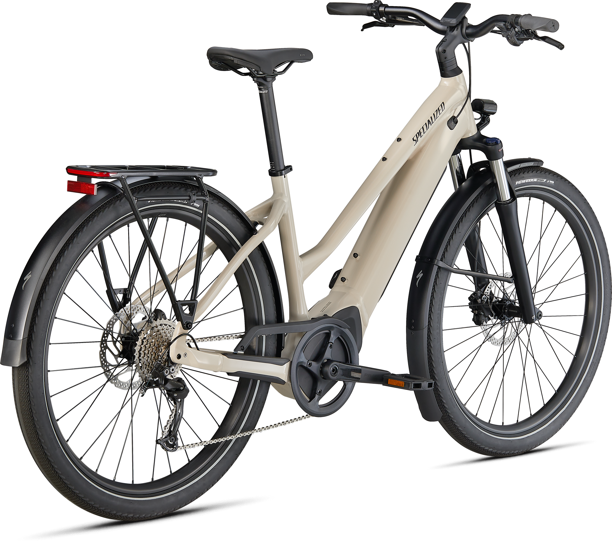 Specialized Turbo Vado 3.0 Step-Through - White Mountains / Black Reflecitve