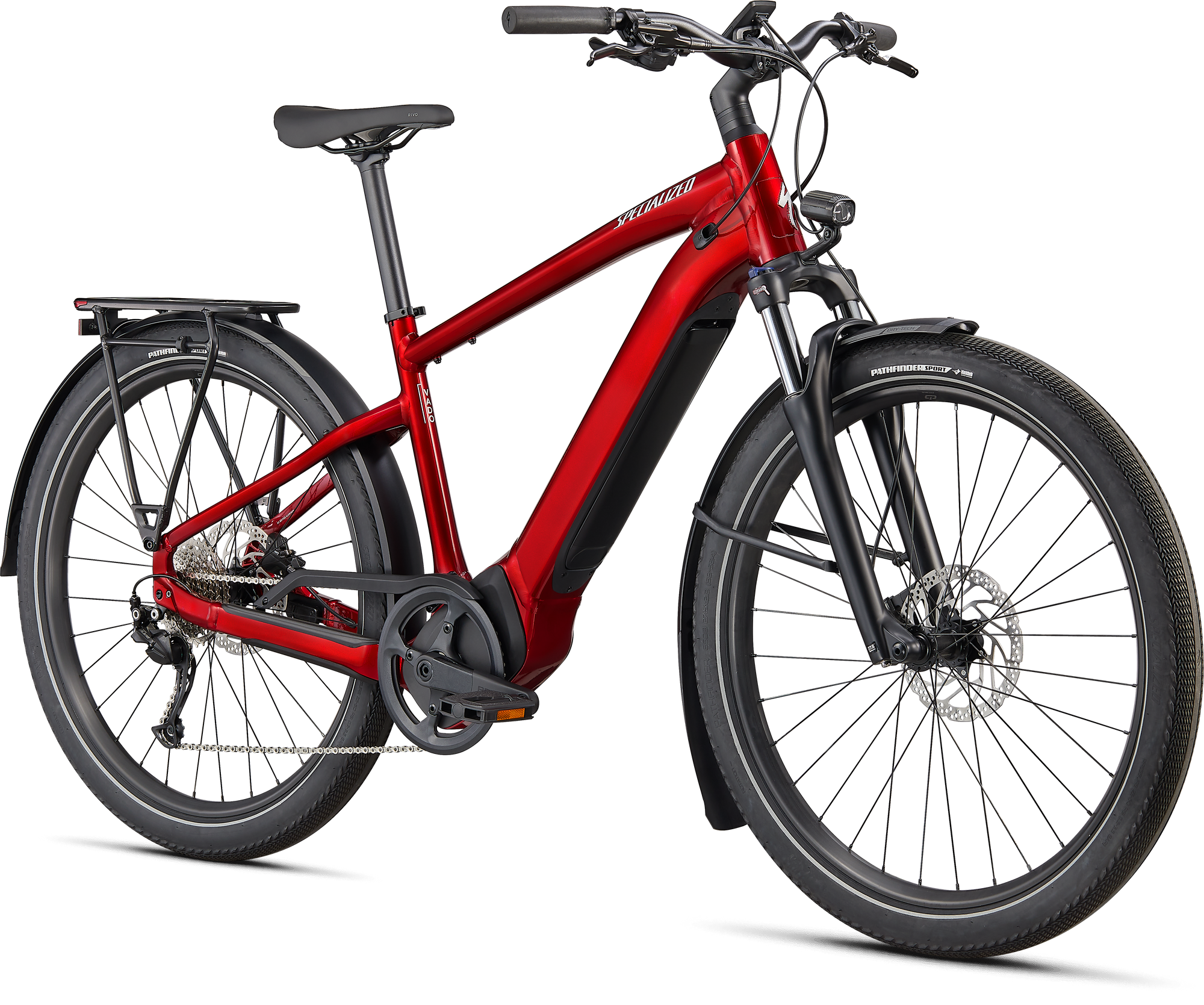 Specialized Turbo Vado 3.0 - Red Tint / Silver Reflective