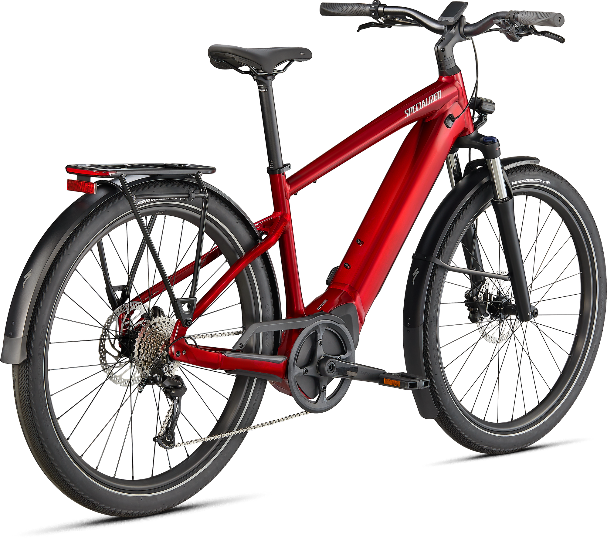 Specialized Turbo Vado 3.0 - Red Tint / Silver Reflective
