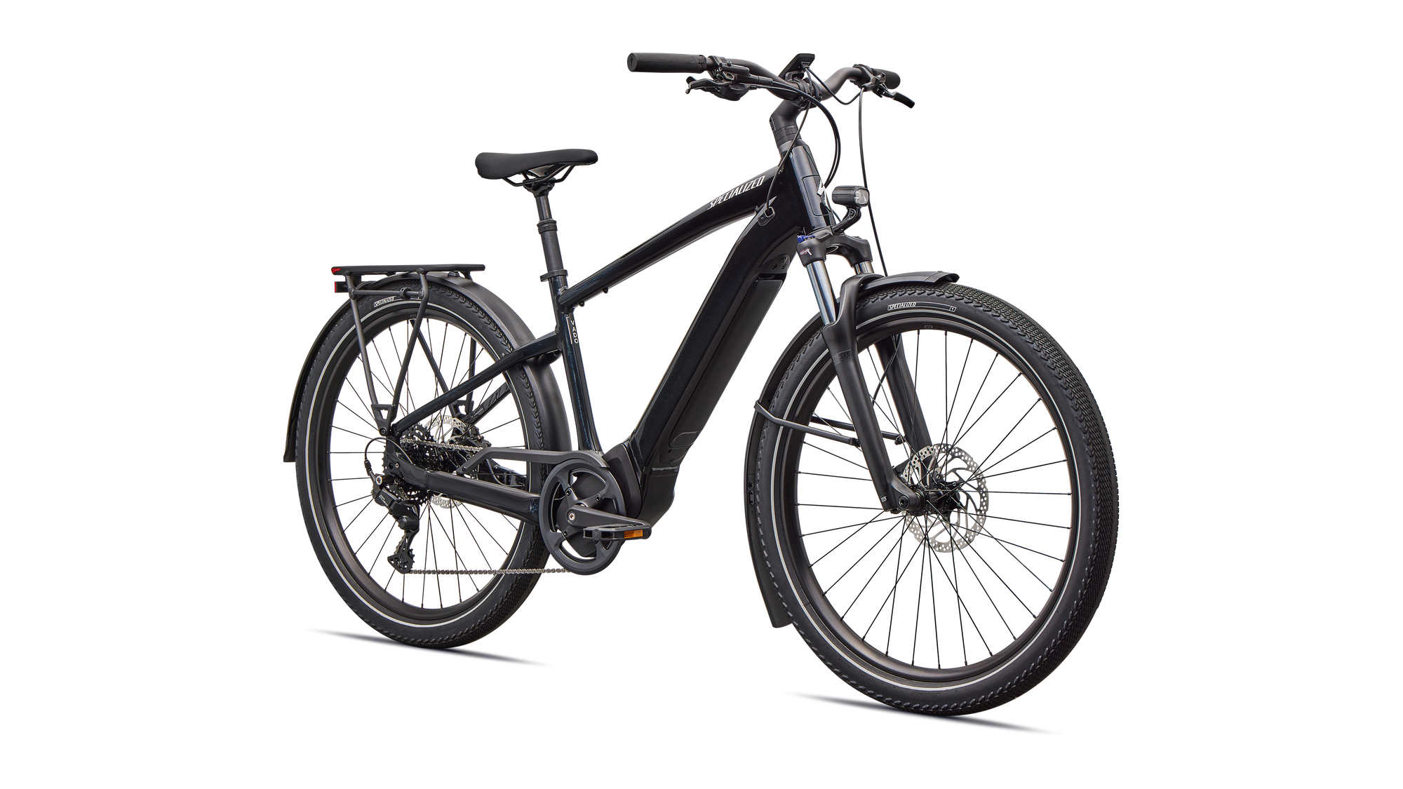 Specialized Turbo Vado 4.0 - Gloss Castblack / Satin Silver Reflective