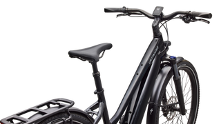 Specialized Turbo Vado 4.0 Step-Through - Gloss Castblack / Satin Silver Reflective
