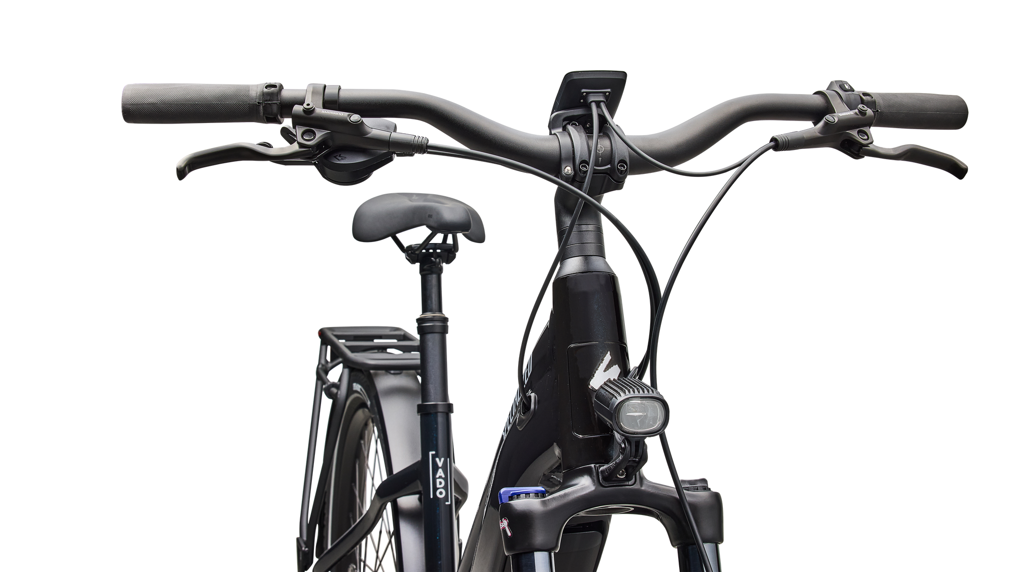 Specialized Turbo Vado 4.0 Step-Through - Gloss Castblack / Satin Silver Reflective
