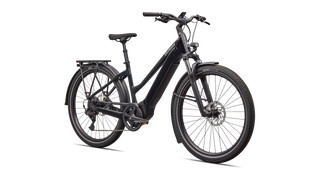 Specialized Turbo Vado 4.0 Step-Through - Gloss Castblack / Satin Silver Reflective