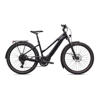 Specialized Turbo Vado 4.0 Step-Through - Gloss Castblack / Satin Silver Reflective