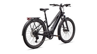 Specialized Turbo Vado 4.0 Step-Through - Gloss Castblack / Satin Silver Reflective