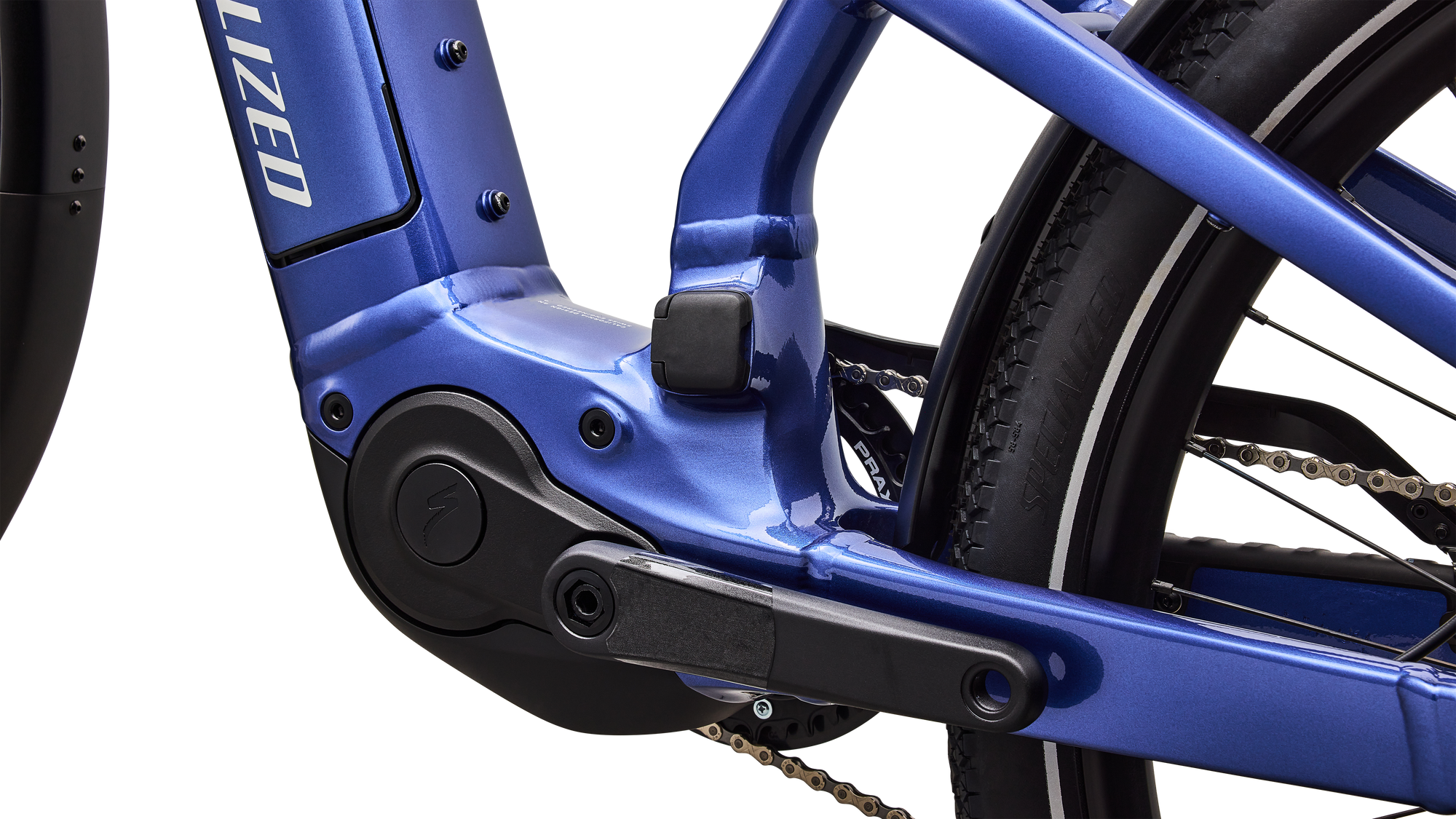 Specialized Turbo Vado 3 4.0 - Gloss Pacific Blue / Dune White
