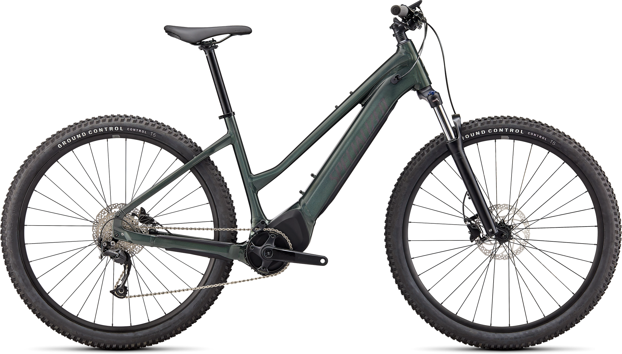 Specialized Turbo Tero 3.0 Step-Through - Oak Green Metallic / Smoke