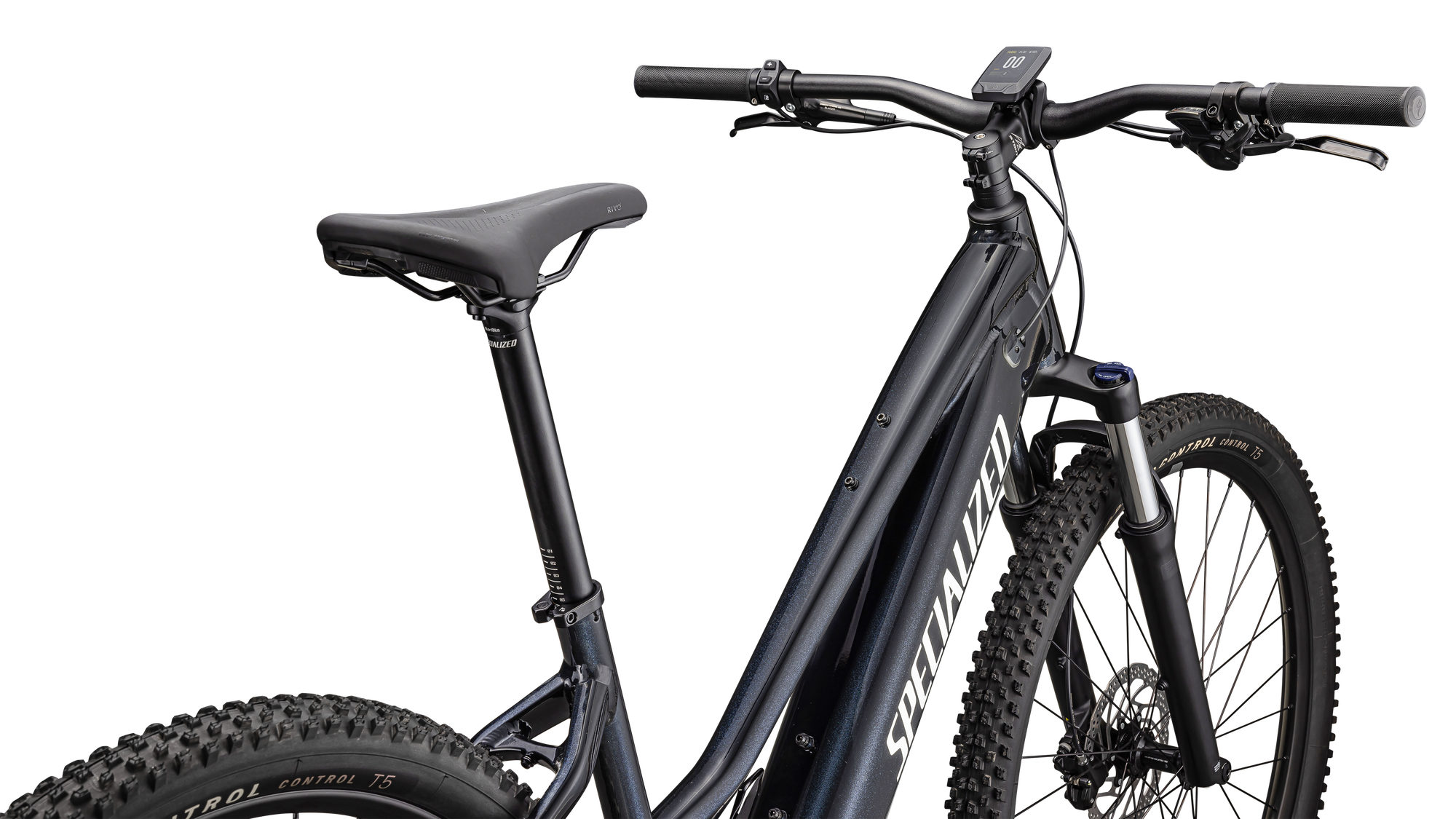 Specialized Turbo Tero 3.0 Step-Through - Gloss Metallic Dark Navy / Silver Dust Reflective