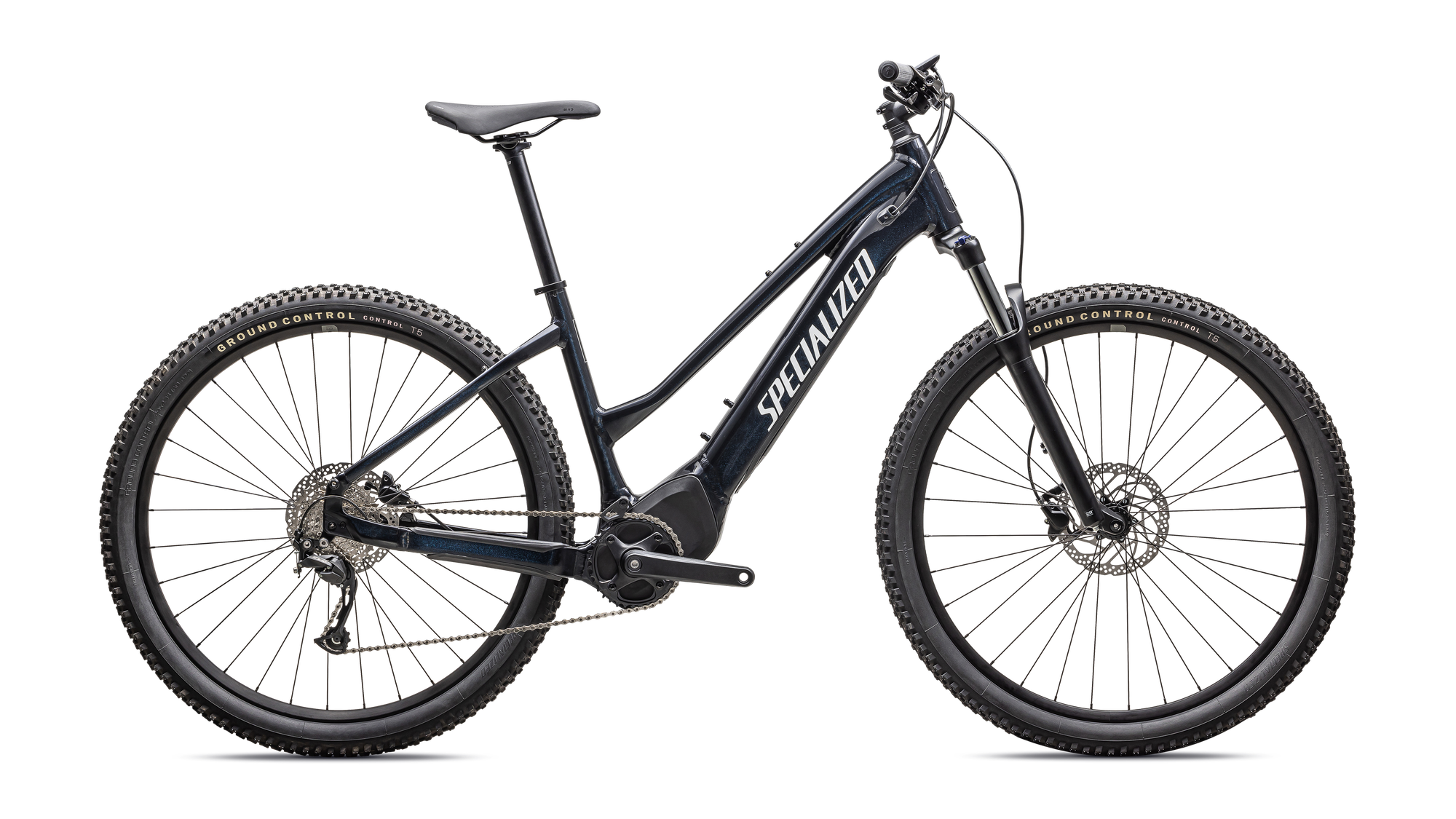 Specialized Turbo Tero 3.0 Step-Through - Gloss Metallic Dark Navy / Silver Dust Reflective