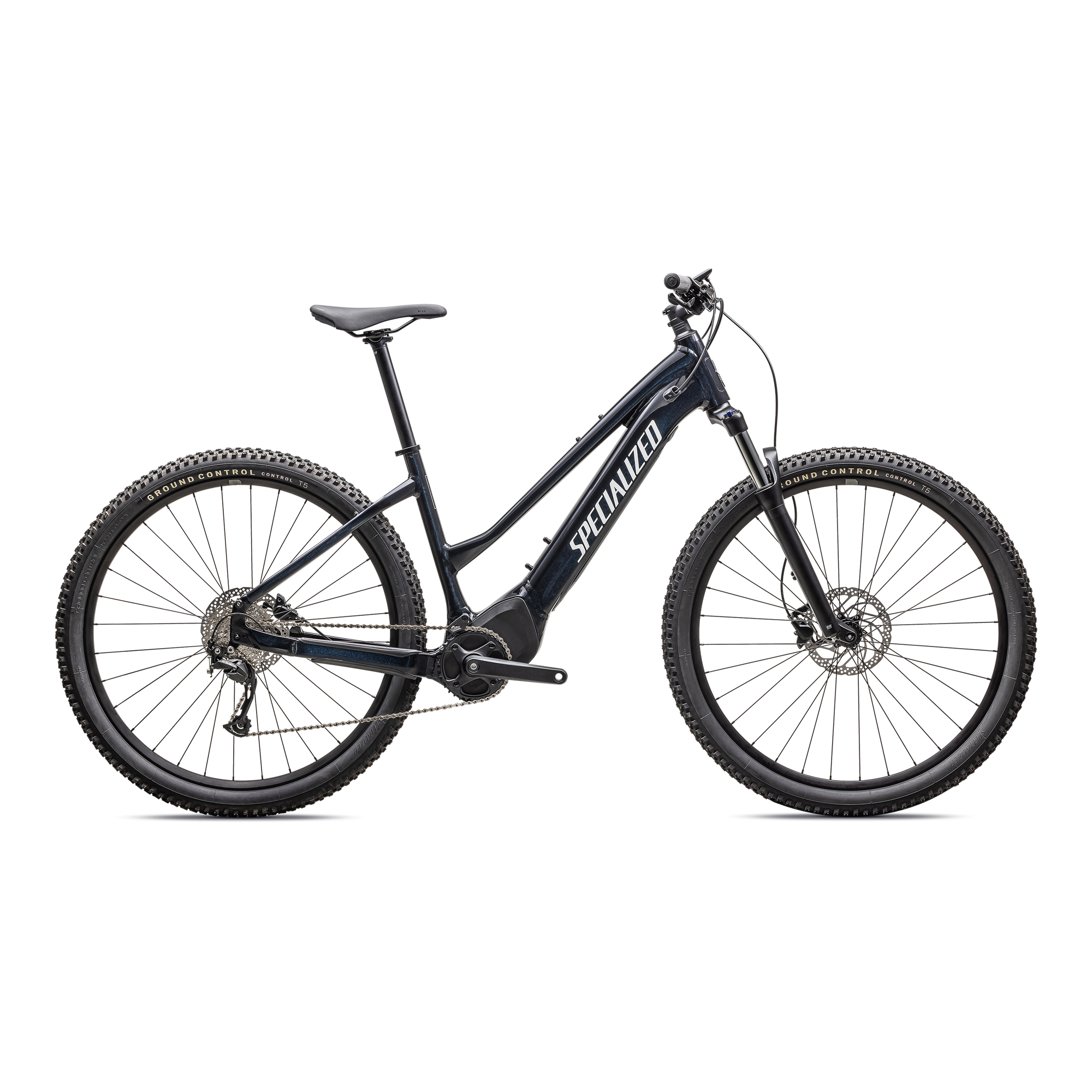 Specialized Turbo Tero 3.0 Step-Through - Gloss Metallic Dark Navy / Silver Dust Reflective
