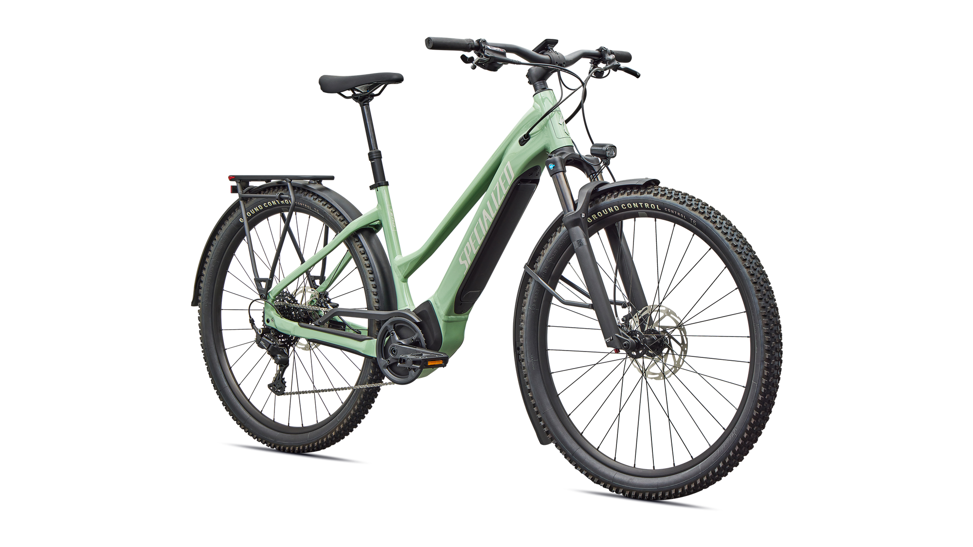 Specialized Turbo Tero 4.0 Step-Through EQ - Gloss Pistachio / Dolomite