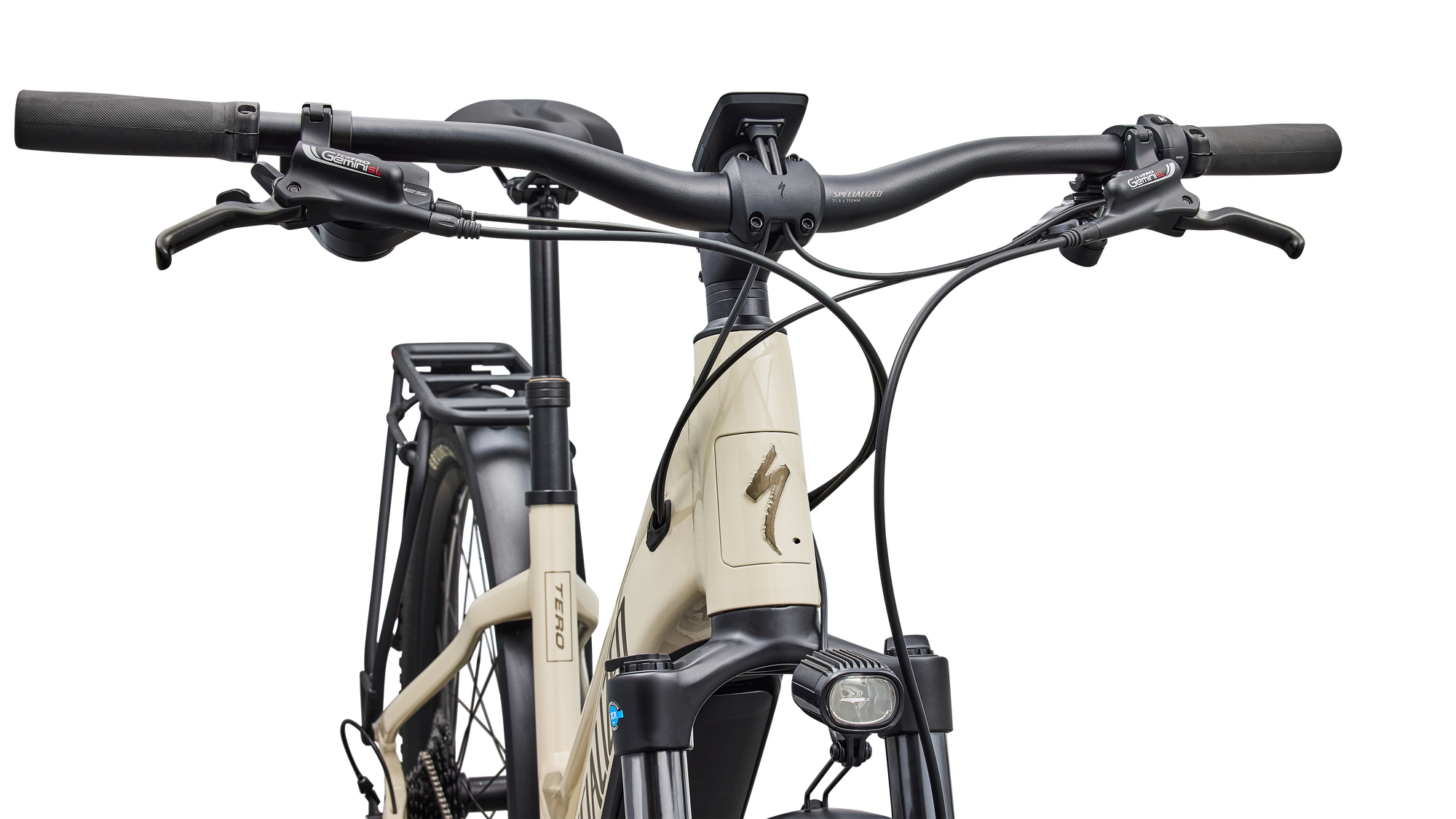 Specialized Turbo Tero 4.0 Step-Through EQ - Gloss White Mountains / Gunmetal