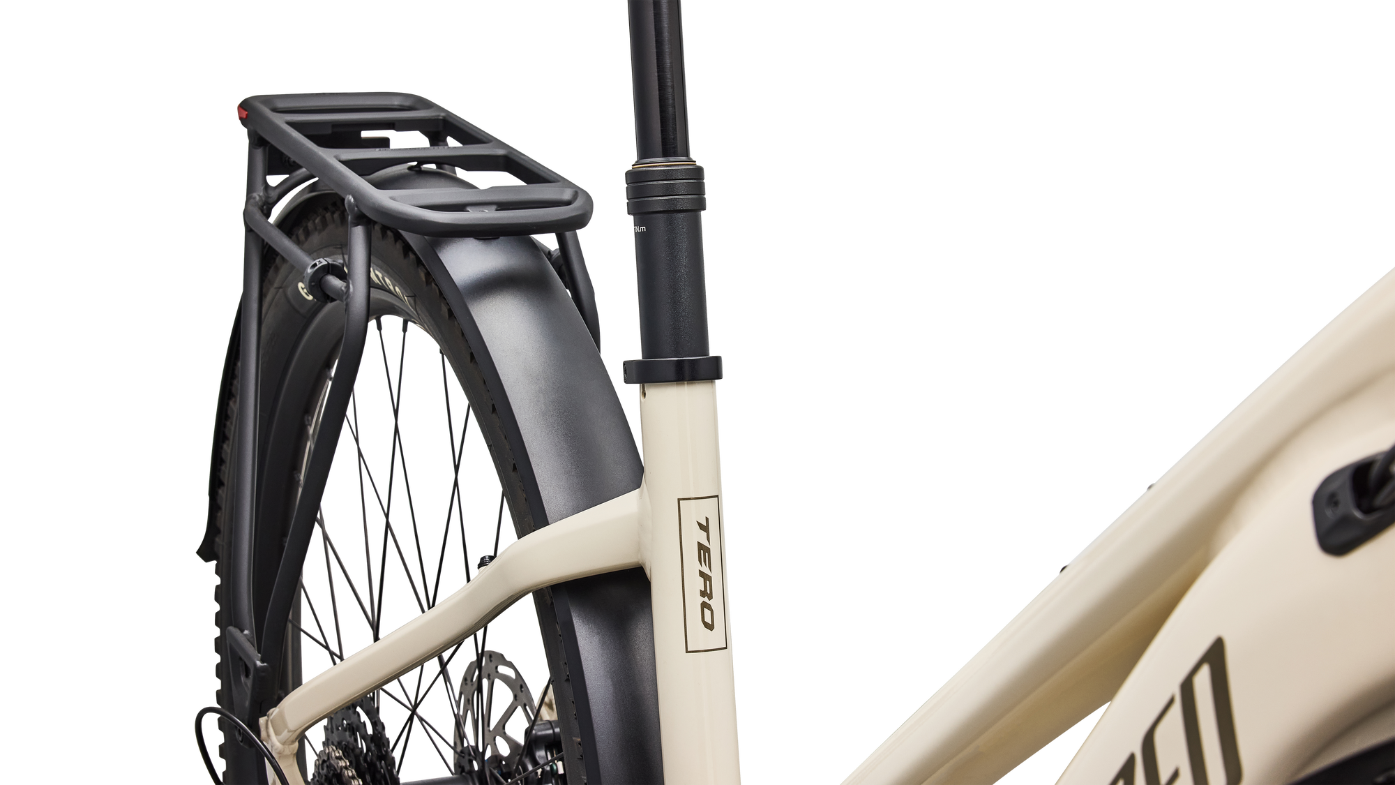Specialized Turbo Tero 4.0 Step-Through EQ - Gloss White Mountains / Gunmetal