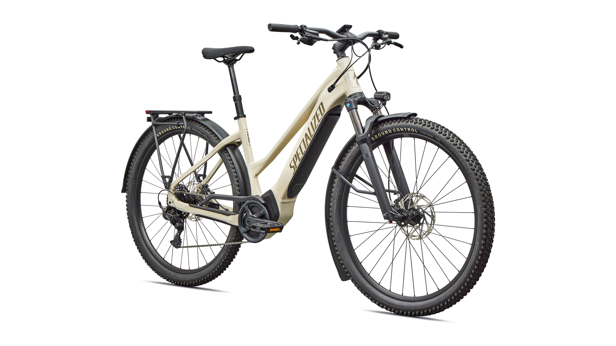 Specialized Turbo Tero 4.0 Step-Through EQ - Gloss White Mountains / Gunmetal