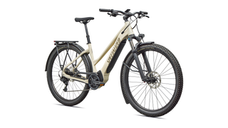 Specialized Turbo Tero 4.0 Step-Through EQ - Gloss White Mountains / Gunmetal