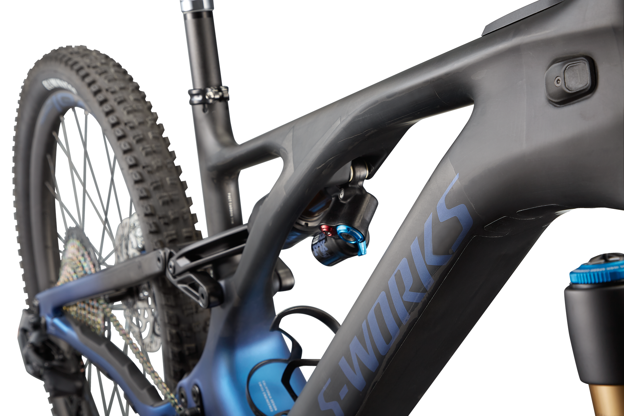 Specialized S-Works Turbo Levo 3 - Blue Ghost Gravity Fade / Black / Light Silver