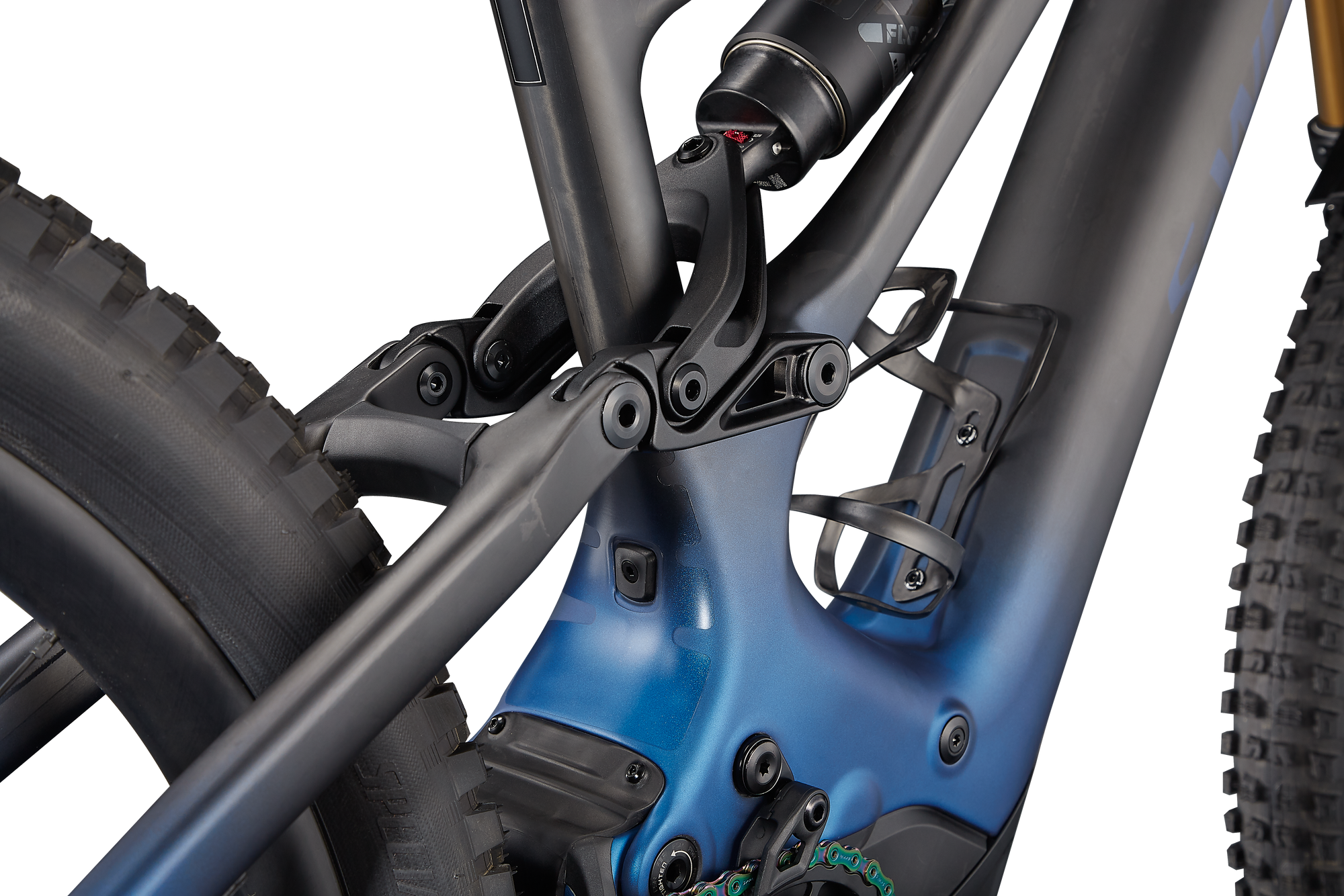 Specialized S-Works Turbo Levo 3 - Blue Ghost Gravity Fade / Black / Light Silver