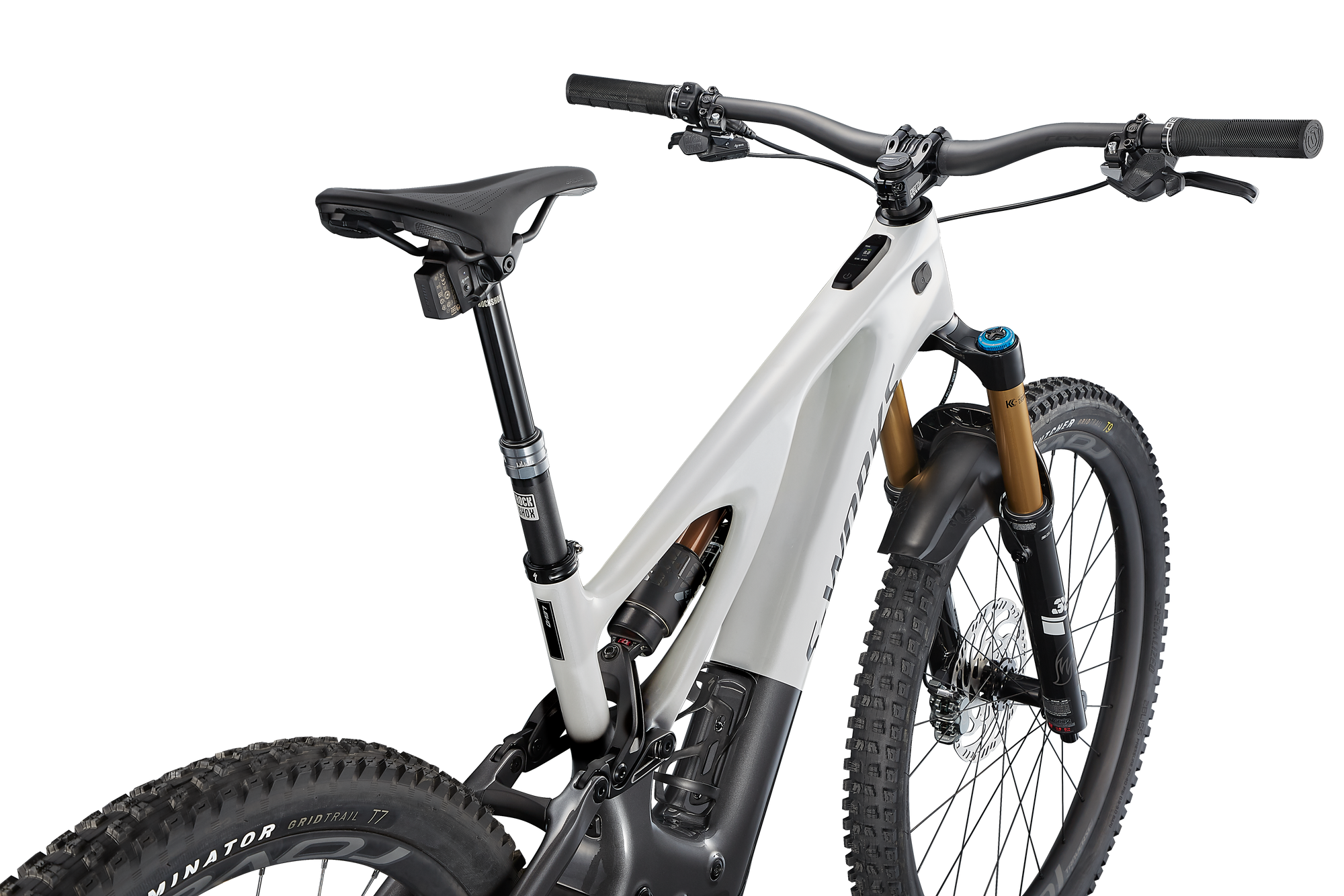 Specialized S-Works Turbo Levo 3 - Metallic White Silver / Chrome / Dream Silver