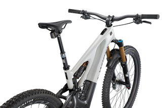 Specialized S-Works Turbo Levo 3 - Metallic White Silver / Chrome / Dream Silver