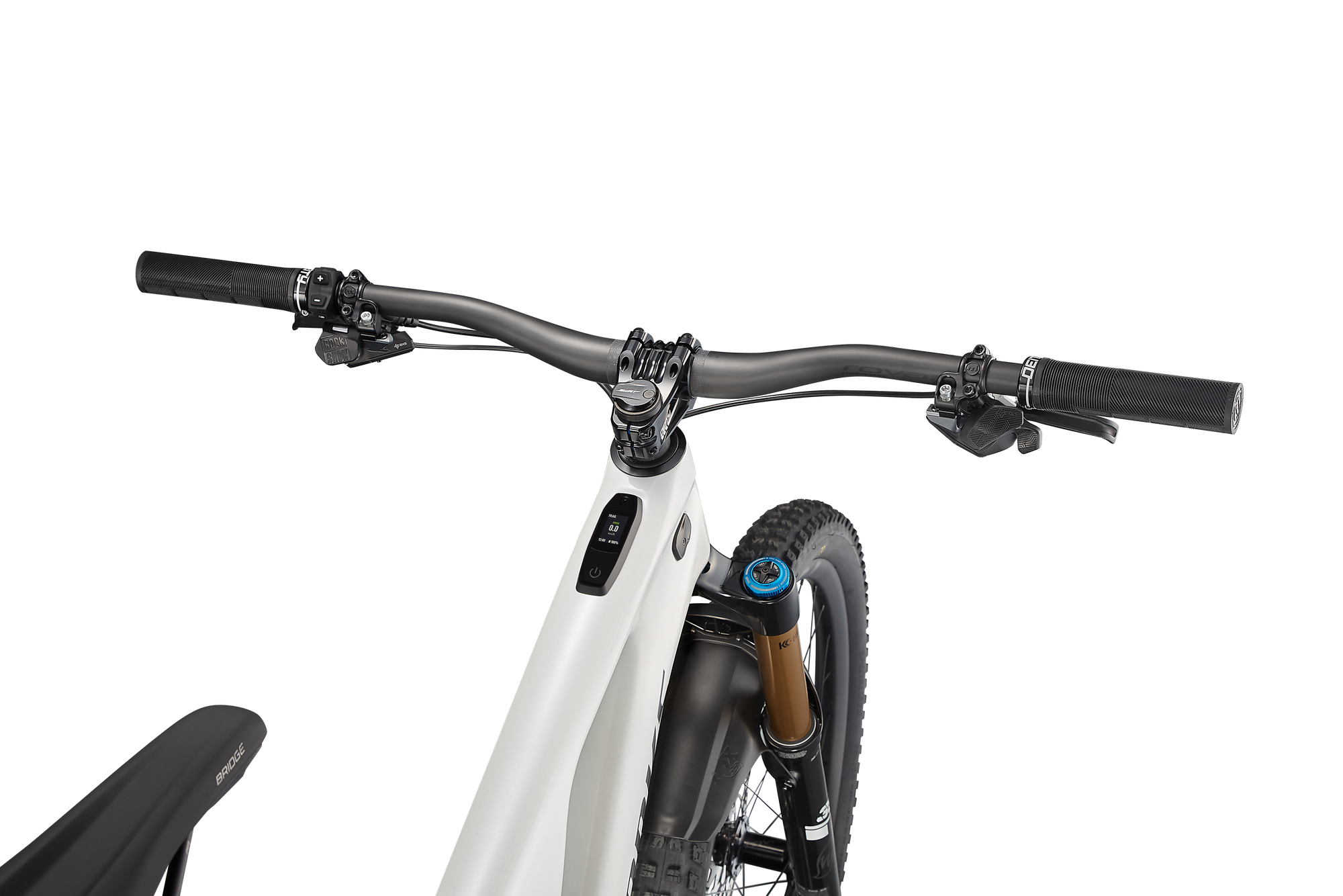 Specialized S-Works Turbo Levo 3 - Metallic White Silver / Chrome / Dream Silver